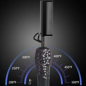 straightener comb for women,hair iron comb,black hot comb,hair hot comb