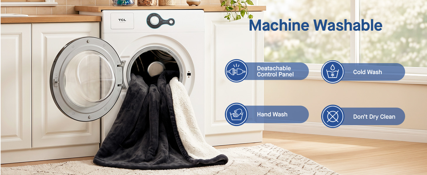 electric blanket throw