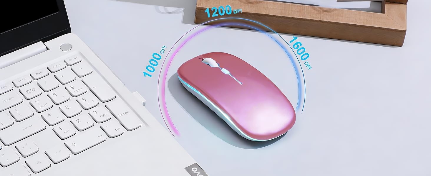 AZTZATZ Wireless Bluetooth Mouse Rechargeable