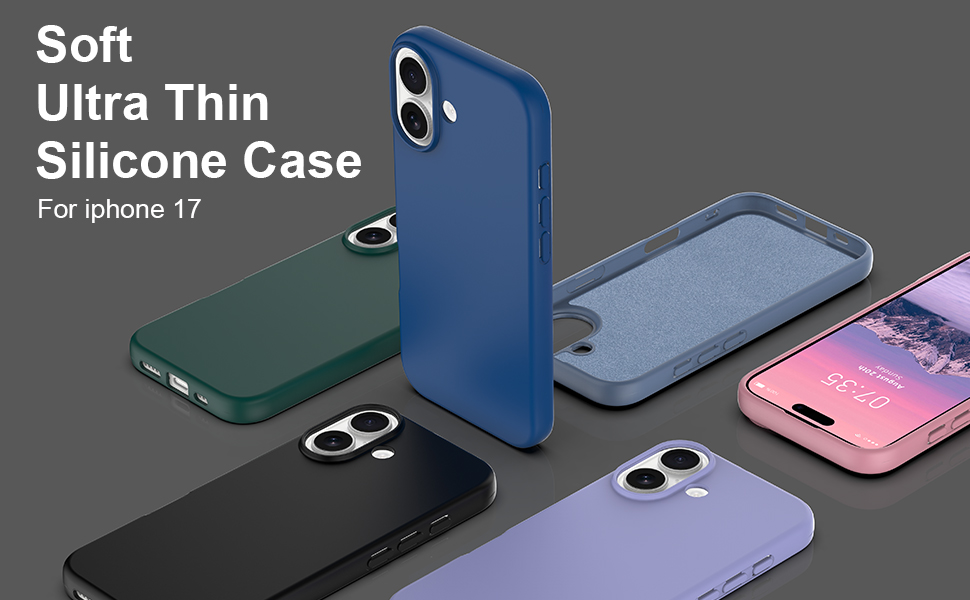 Durable and Stylish Drop Tested Soft Silicone Gel Rubber Slim Fit Shockproof Protection Phone Cover