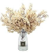 Hananona 10 Pcs Babys Breath Artificial Flowers Real Touch Fake White Flowers Silk Flowers for Sp...