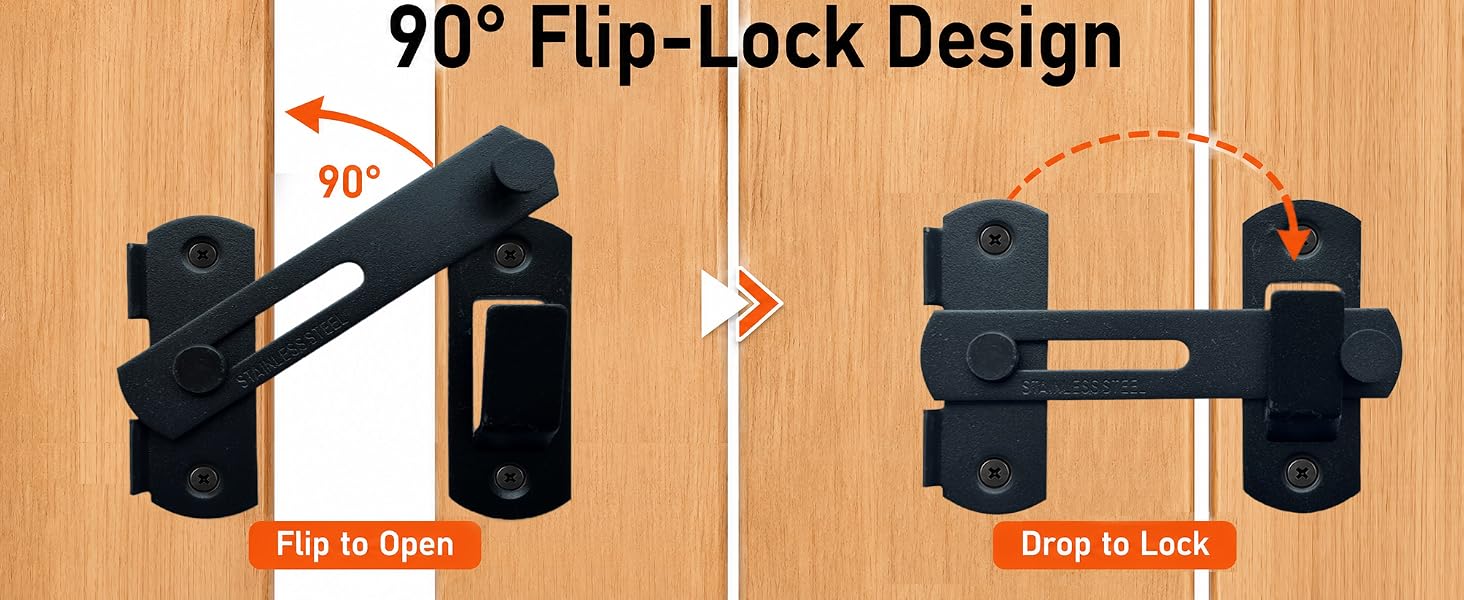 gate latch door lock barn french safety locks from inside for wooden fence bifold shed double