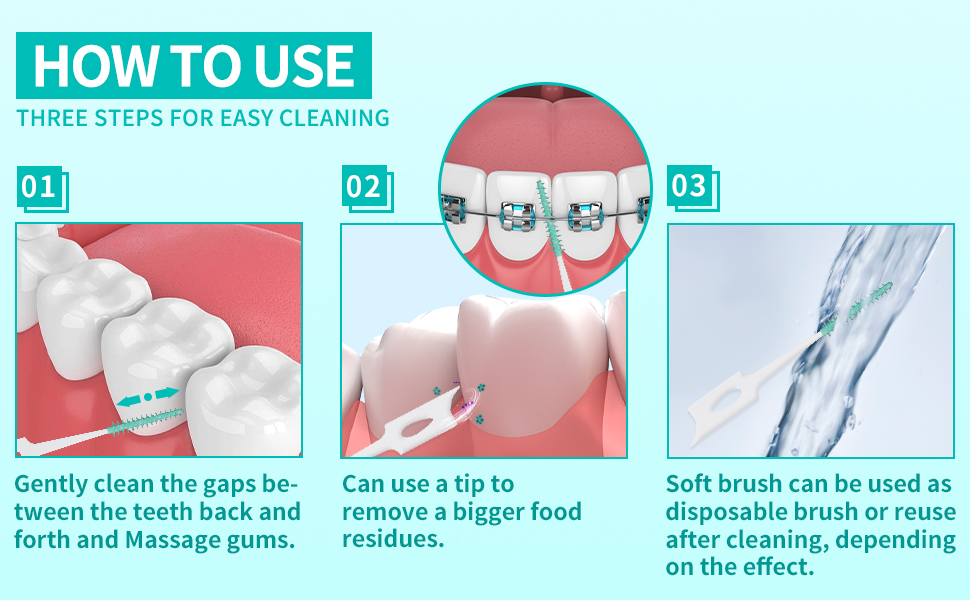 soft Interdental brushes