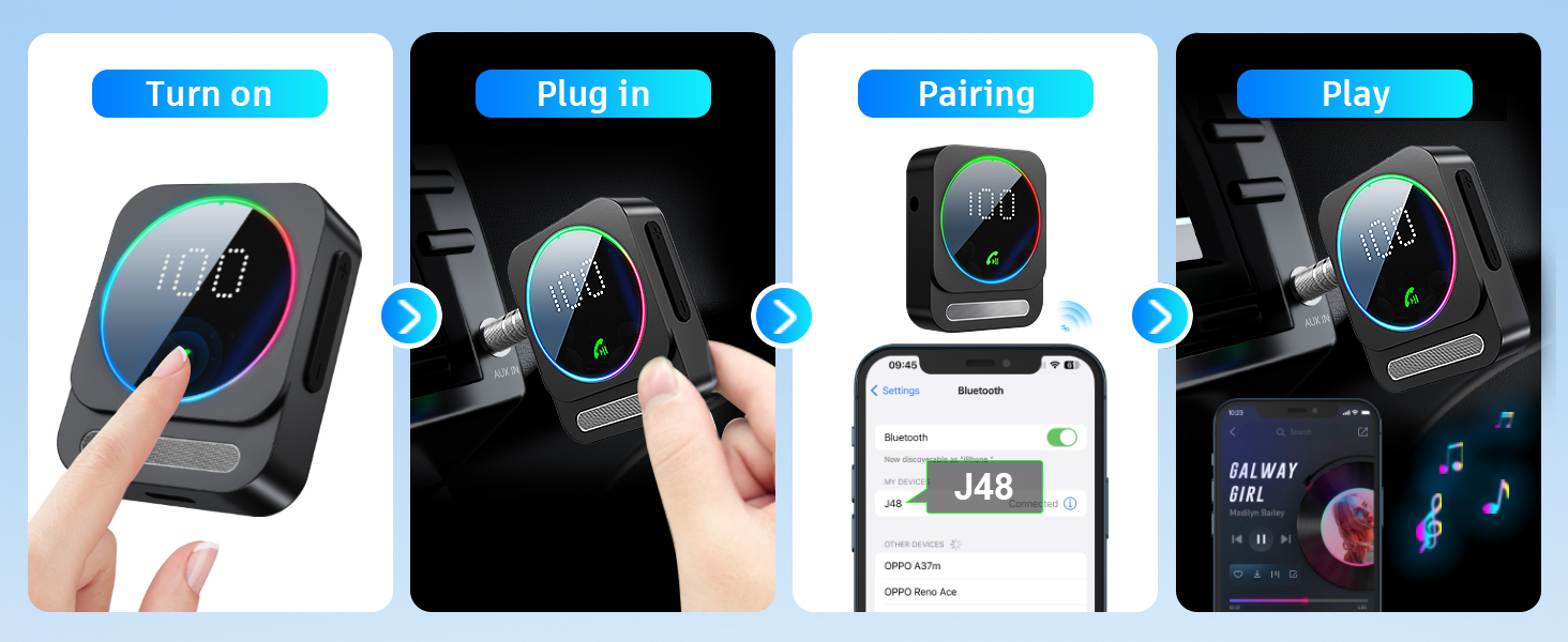 bluetooth to aux adapter