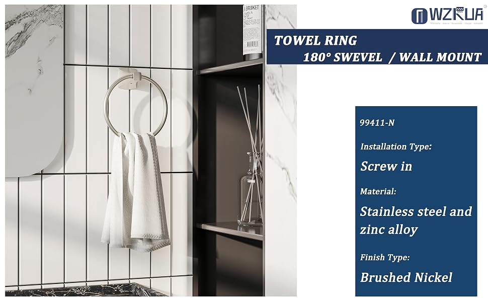 WZRUA TOWEL RING