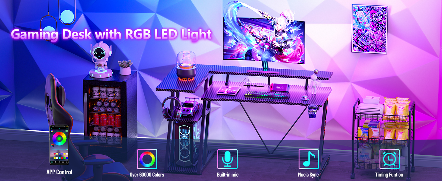 desk for gaming gaming desk with shelves gaming pc desk led gaming desk computer gaming desk