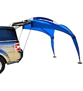 Eurow Tail Gator Portable Sunshade Canopy Tent for Outdoor Protection and Shade, Blue