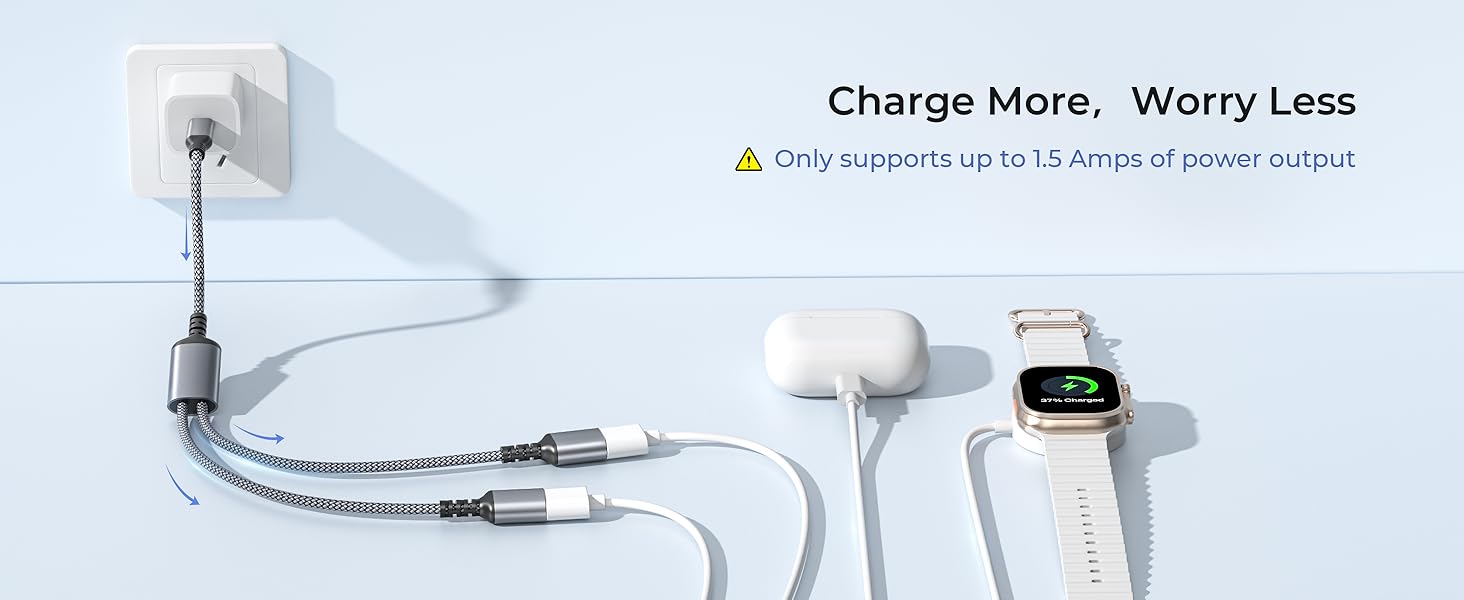 USB C to Dual USB Adapter