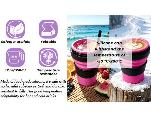 Acceptable temperature for silicone cups