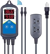 Inkbird ITC-306A WiFi Temperature Controller, Wi-Fi Aquarium Thermostat Heater Controller 120V~12...
