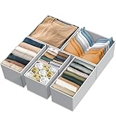 Simple Houseware Underwear Drawer Organizer for Lingerie/Undergarment/Bra/Panty/Sock/Onesie, Set ...