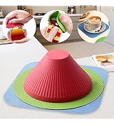 3 pcs Jar Opener Gripper Pads, Rubber Jar Grippers Multi-function Jar Opener for Seniors with Art...