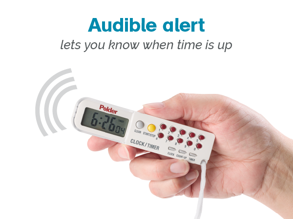 Polder 3-in-1 Timer / Clock / Stopwatch