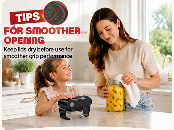 for smoother opening