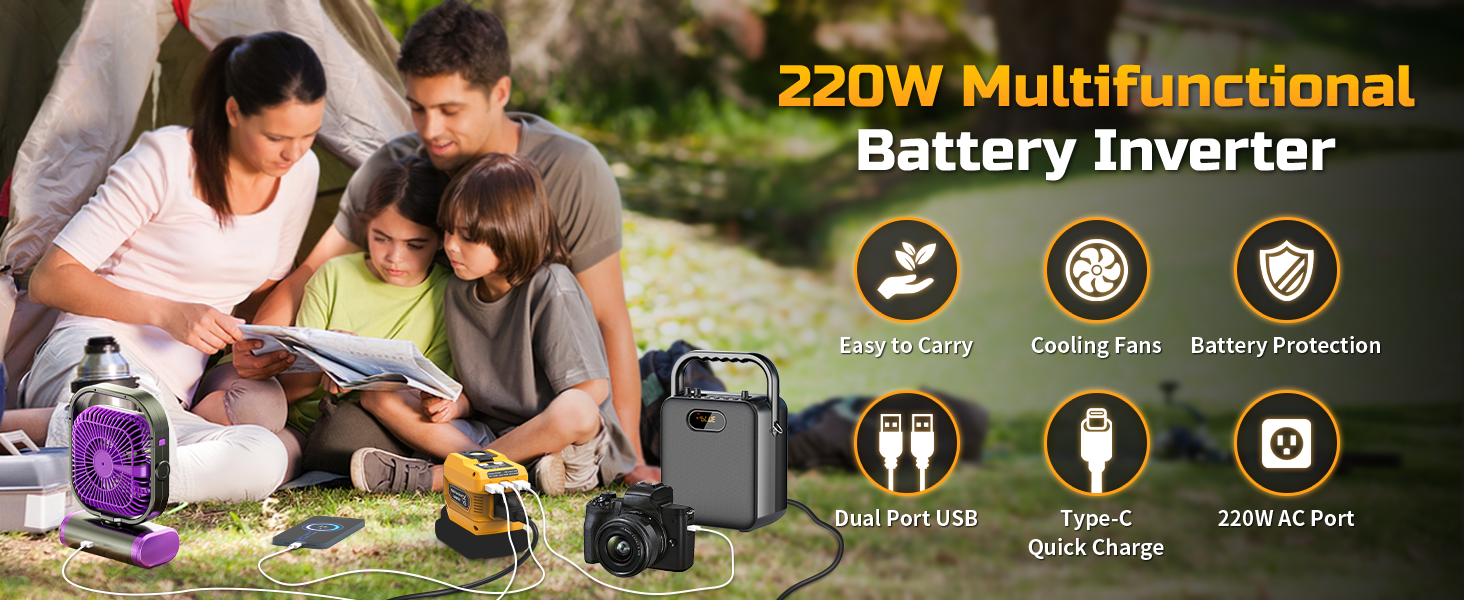 Portable outdoor Dewei inverter