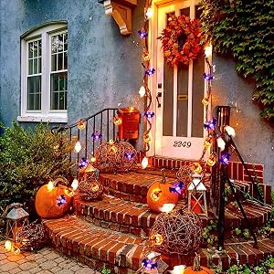 Halloween string light outdoor