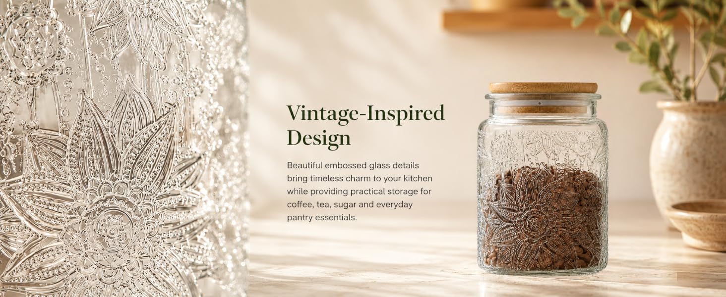 Vintage Glass Jar