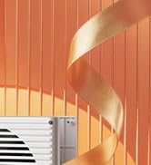 Windigaga 8" Room to Room Fan with Remote, 320CFM Through Wall Air Transfer Fan with Temperature ...