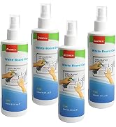 Comix Whiteboard Cleaner, 8.5oz Dry Erase Cleaner, Non-Toxic White board Cleaning Spray, 4 Pack