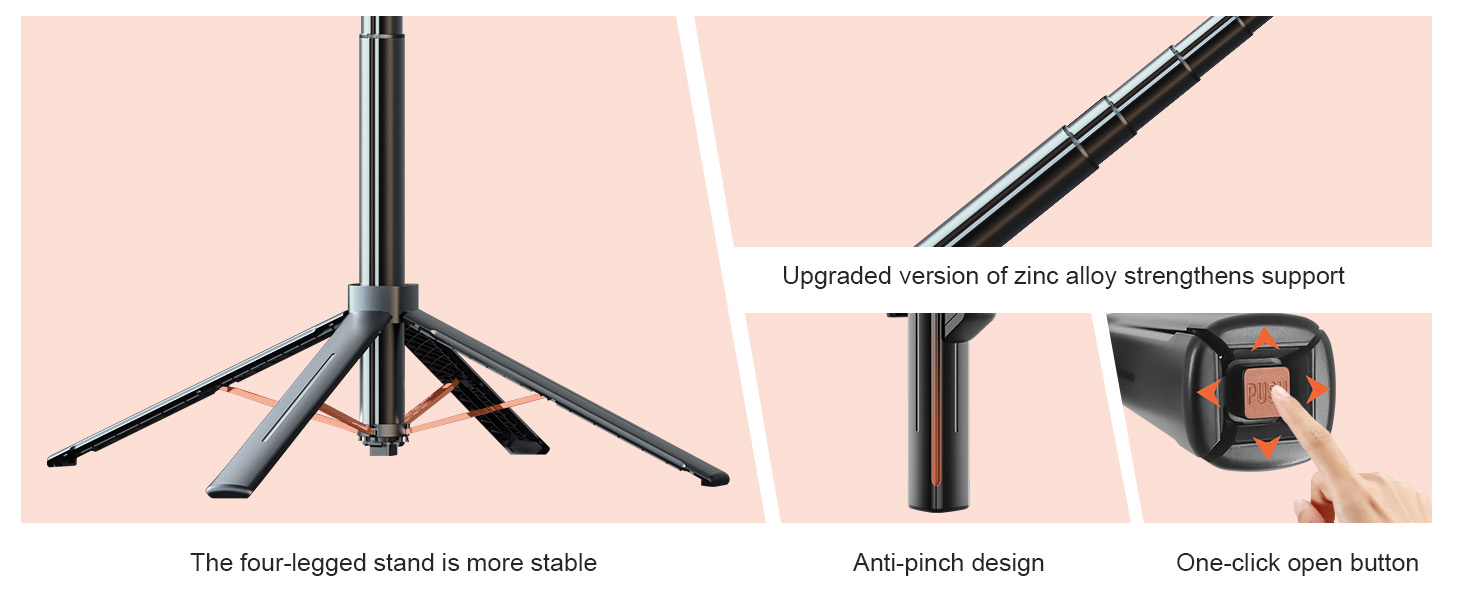 cell phone stand for video recording
