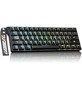 DAREU EK60 HE Hall Effect Magnetic Switch Keyboard, 60% Wired Mechanical Gaming Keyboard with Adj...