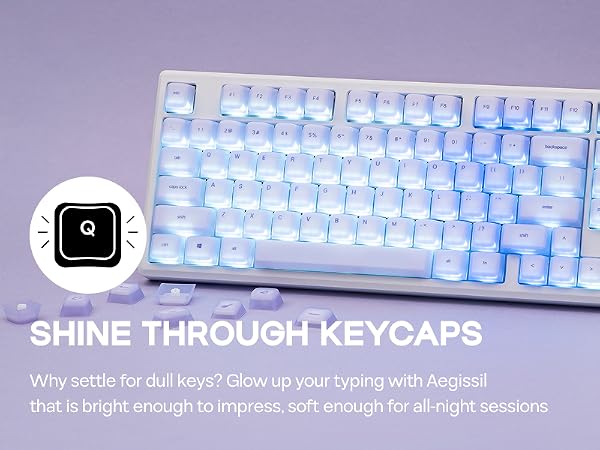 AegisSil Keycaps Set