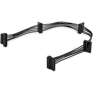 4x SATA Power Splitter Adapter Cable