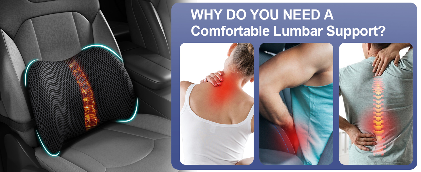 Lumbar Support Pillow for Car