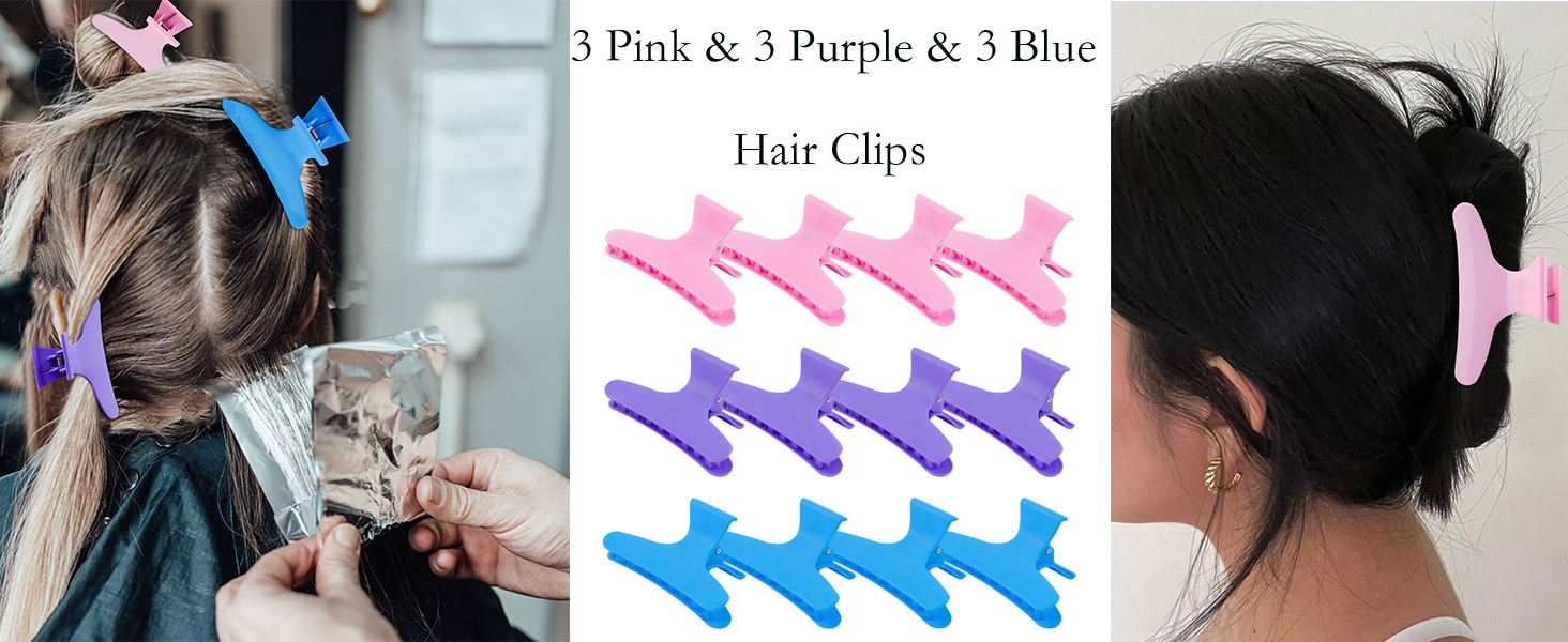 pink and purple and blue