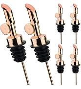 Pafusen 6 Pack Auto Flip Olive Oil Dispenser, Liquor Pour Spout, Oil Dispenser for Kitchen, Easil...