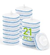 IVYROLL Toilet Bowl Cleaner Wand Refills Compatible with CLOROX, 21 Count Disposable Toilet Brush...