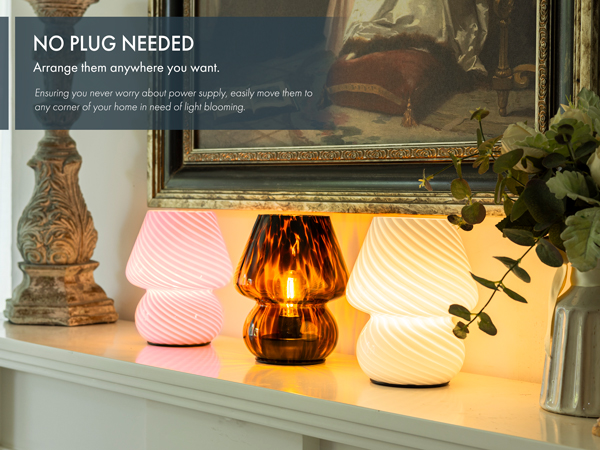 no plug lamp