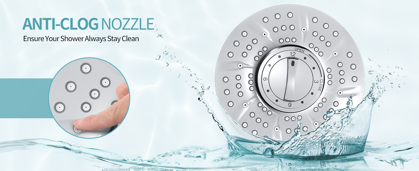 filtered shower head