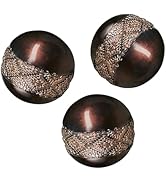 Creative Scents Decorative Balls - Set of 3 Decorative Balls for Bowls and Vases, 3” Decorative O...