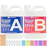 CHANGTIKEJI Silicone Mold Making Kit, 282oz 10A Elastic Liquid Silica Gel for Casting Resin molds...