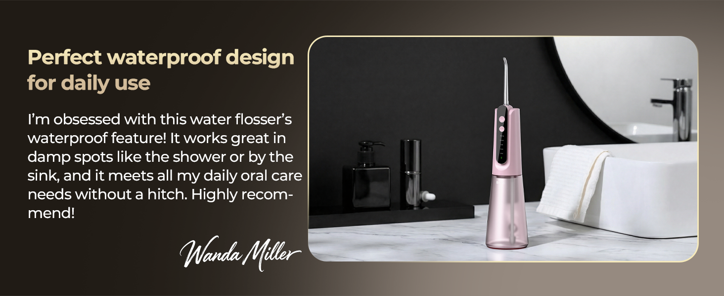 water flosser