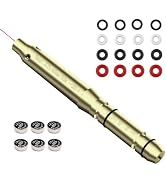 9MM Red Laser Boresighter for Rifle,.375/40SW/.41 Cal End Barrel Laser Sight, Red Dot Laser Barre...