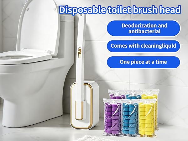 toilet brush and holder set