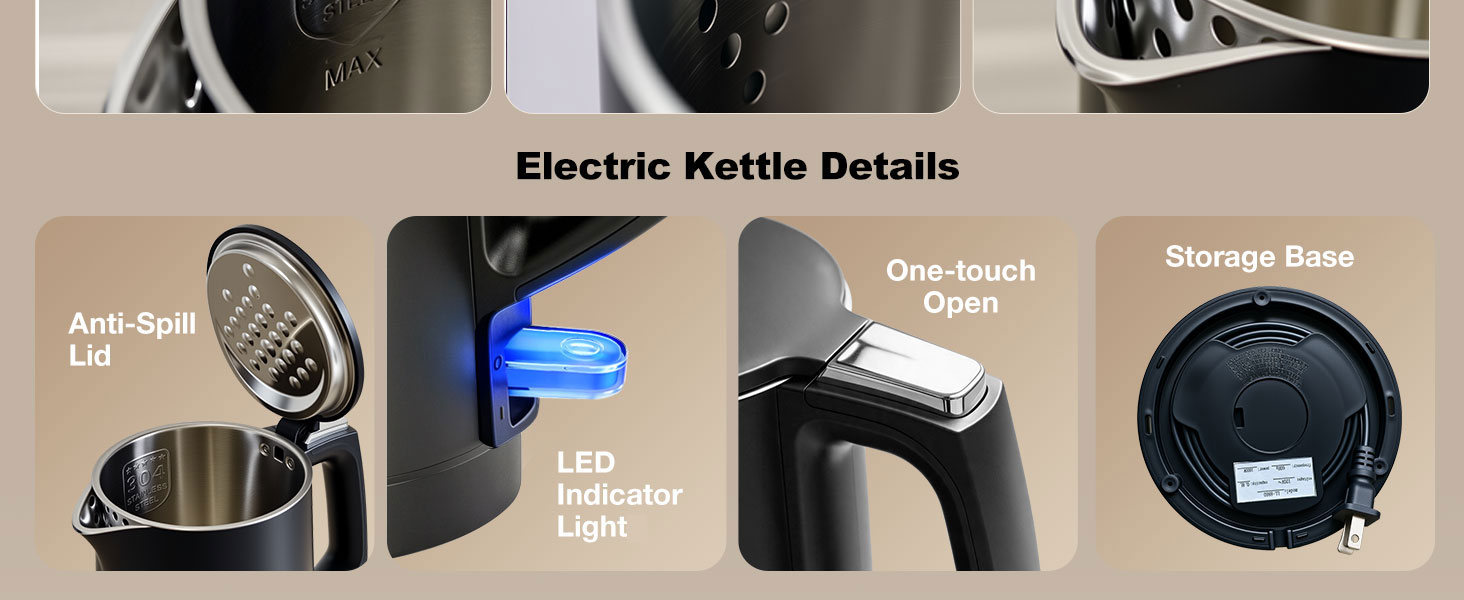 electric kettle water