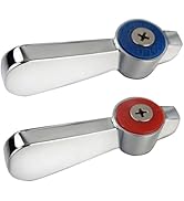 sepaitek Commercial Faucet Handle Replacement Kitchen Sink Faucet Handles 3-inch Hot/Cold Replace...