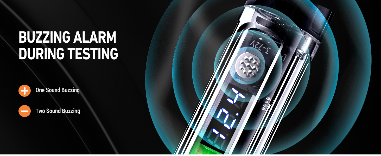 circuit test pen with buzzer alarm