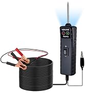 Power Circuit Probe Tester, VEHLIVE P50pro 6-24V DC Automotive Circuit Tester with LED Light, Aut...