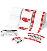 NIIMBOT 3 Roll Set Label for Safe Secure Tamper Evident Sealing | for B1/B2/B31 Label Maker, for ...