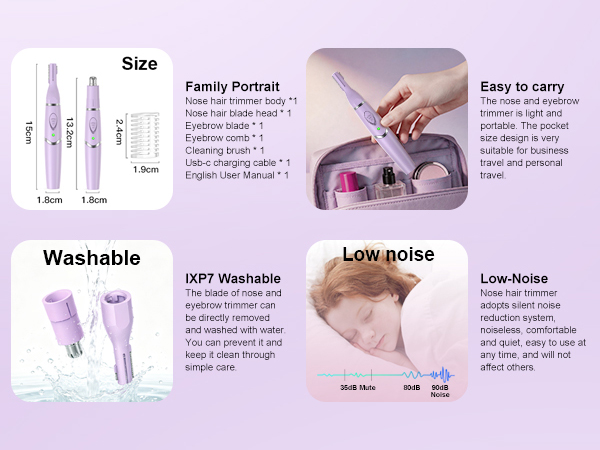 nose hair trimmers for women