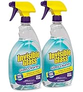 Invisible Glass 92194-2PK Premium Glass and Window Cleaner for Auto and Home Cleans Glass, Window...