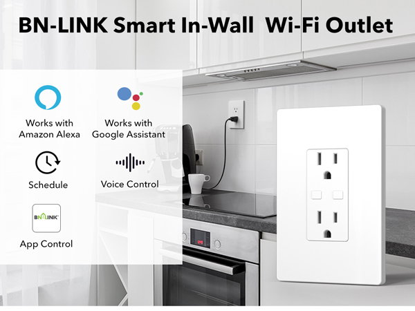 smart in-wall wifi outlet