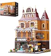PANTASY European Bakery Building Kit-Landmark Construction Set for Adults & Teens, Featuring a Ba...