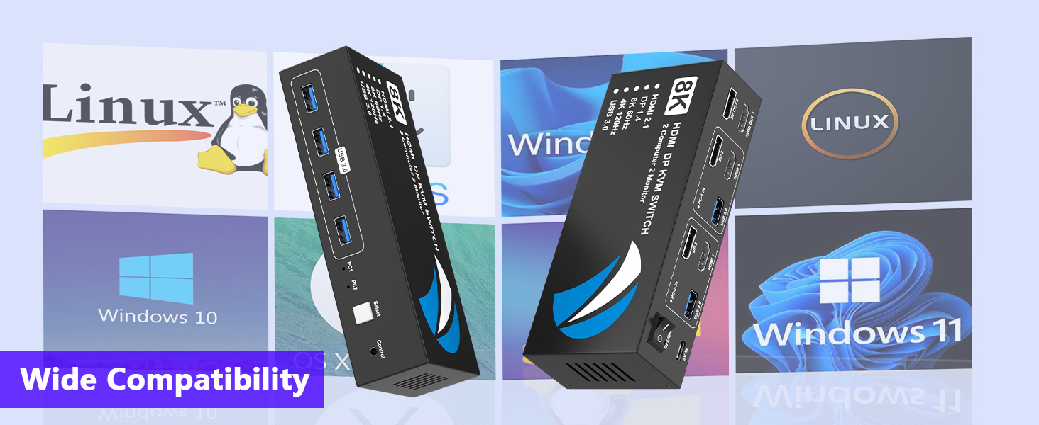 kvm switch displayport hdmi