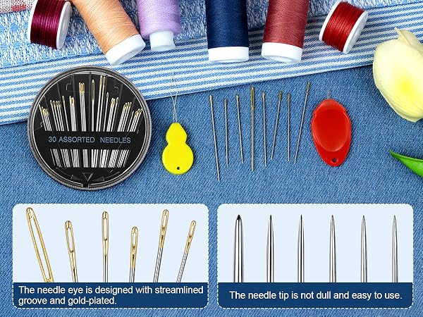 sewing needles