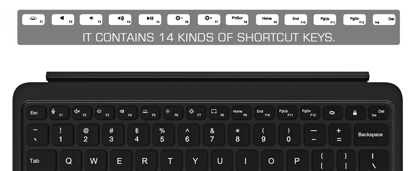 surface pro12 keyboard wireless